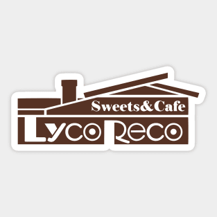 Lyco Reco Cafe Sticker